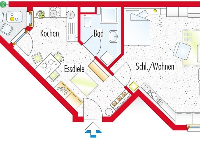 1,5 Zi 43 Qm Im Zentrum Von Plochingen, Frisch Renoviert Und Voll Ausgestattet * بلوشينغن